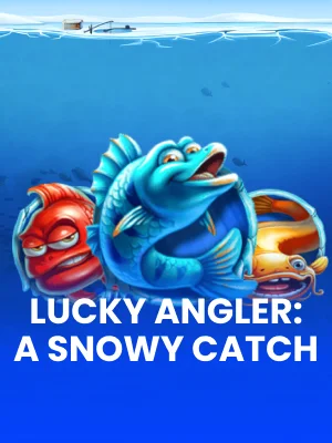 Lucky Angler A Snowy Catch