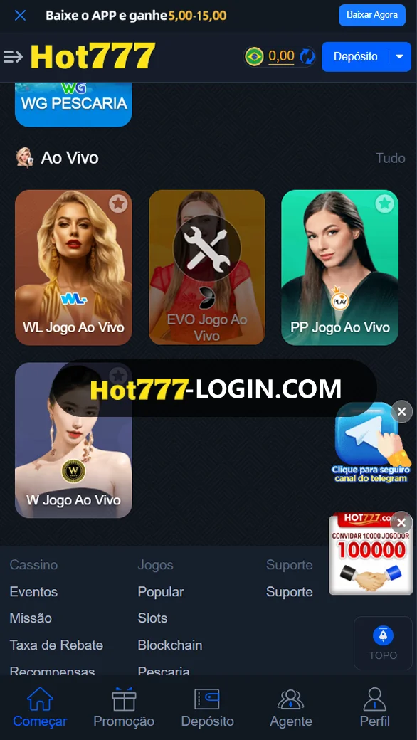 Por que Escolher o Cassino Ao Vivo Hot777